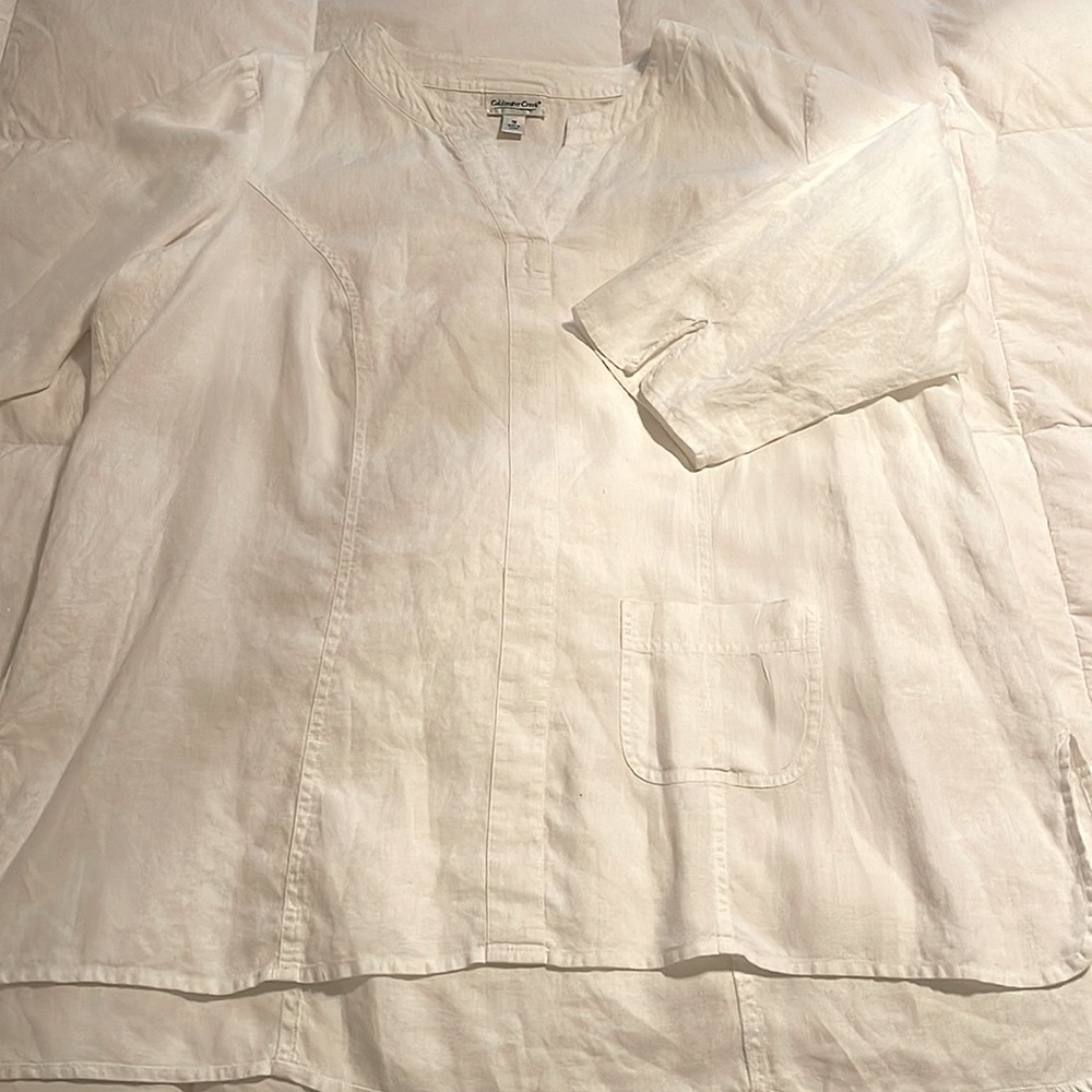 1X Coldwater Creek linen tunic.